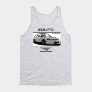 Mazda 323 GTR White Tank Top